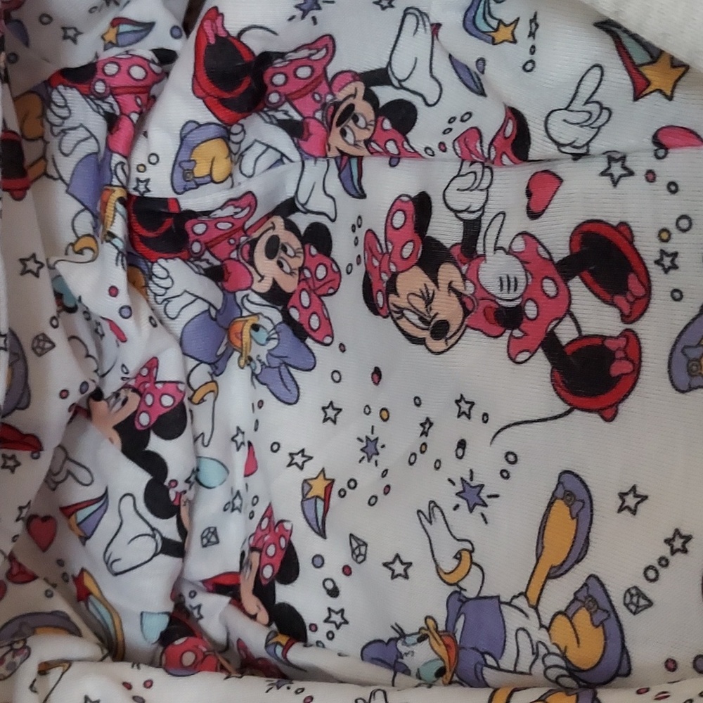 Disney Jr Girls Minnie Mouse Full Zip Hoodie Jacket - Picture 11 of 13